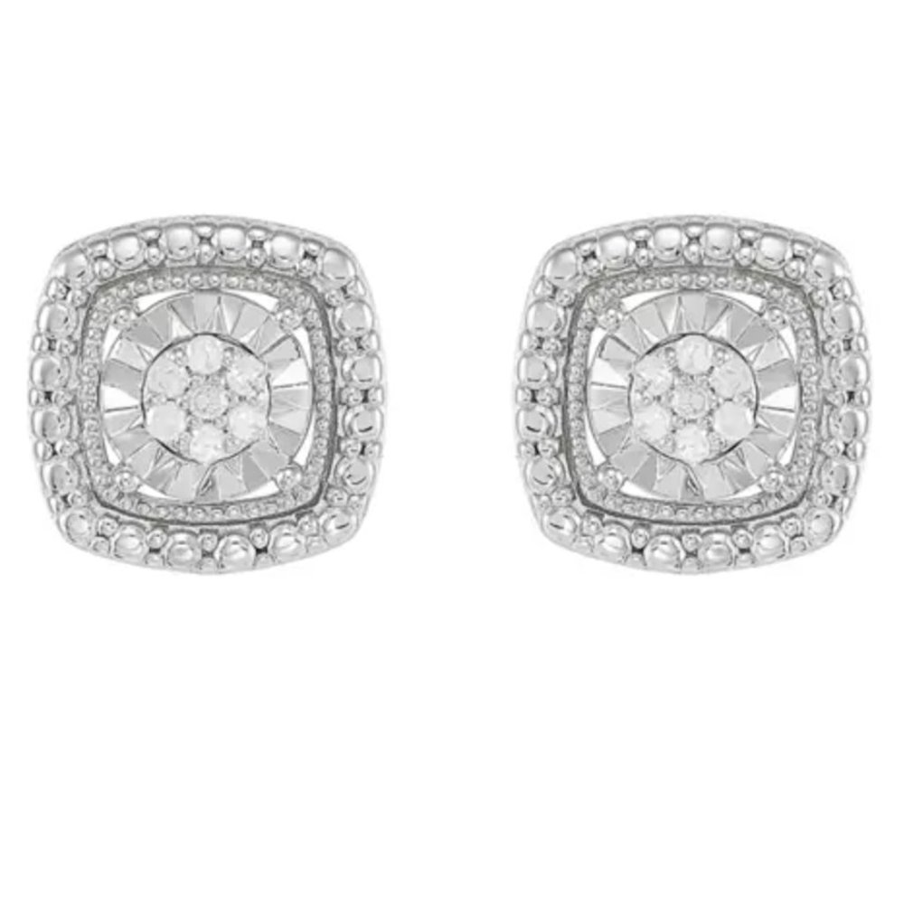 Belk NWT diamond earrings